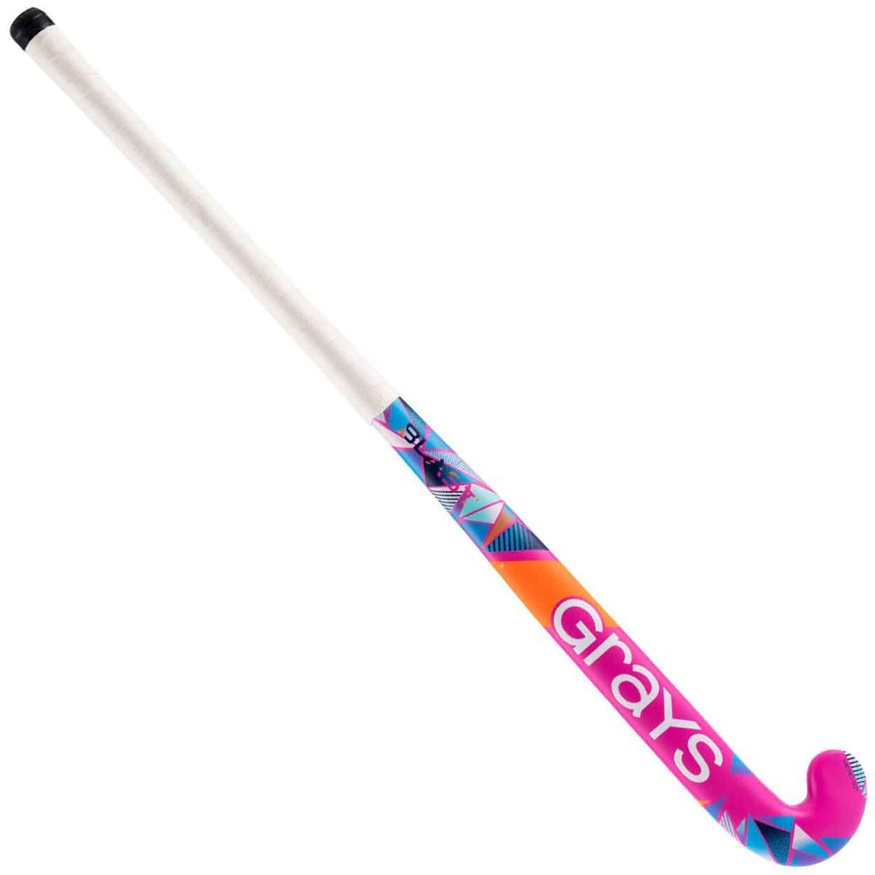 Grays Blast Wood Field Hockey Stick Pink full stick