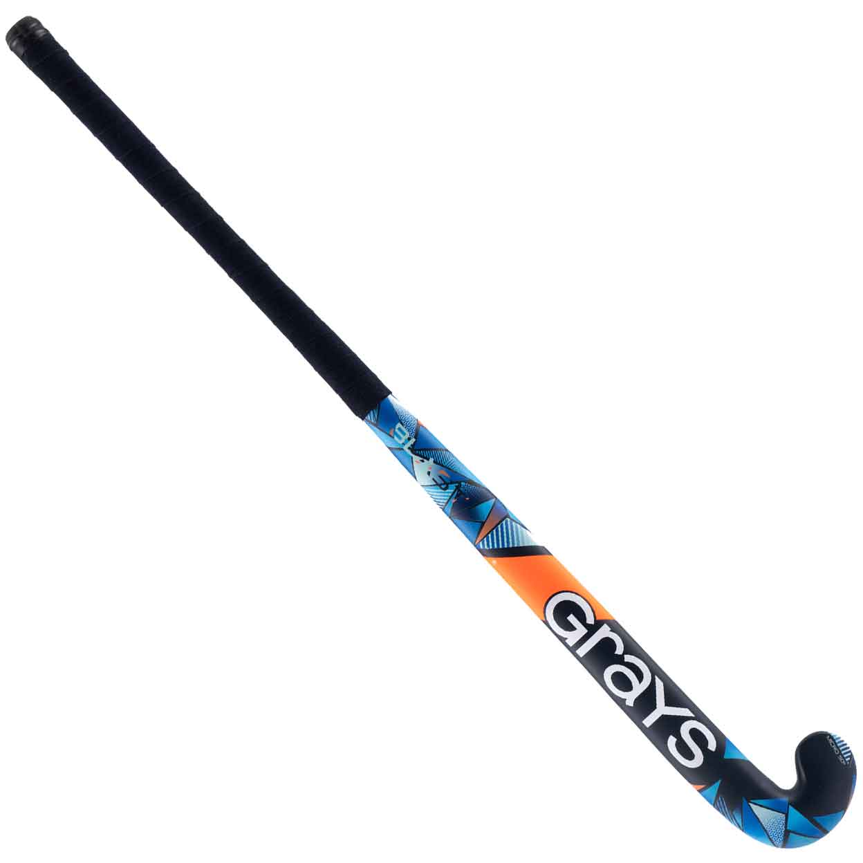 back of the navy Grays Blast Wood Field Hockey Stick