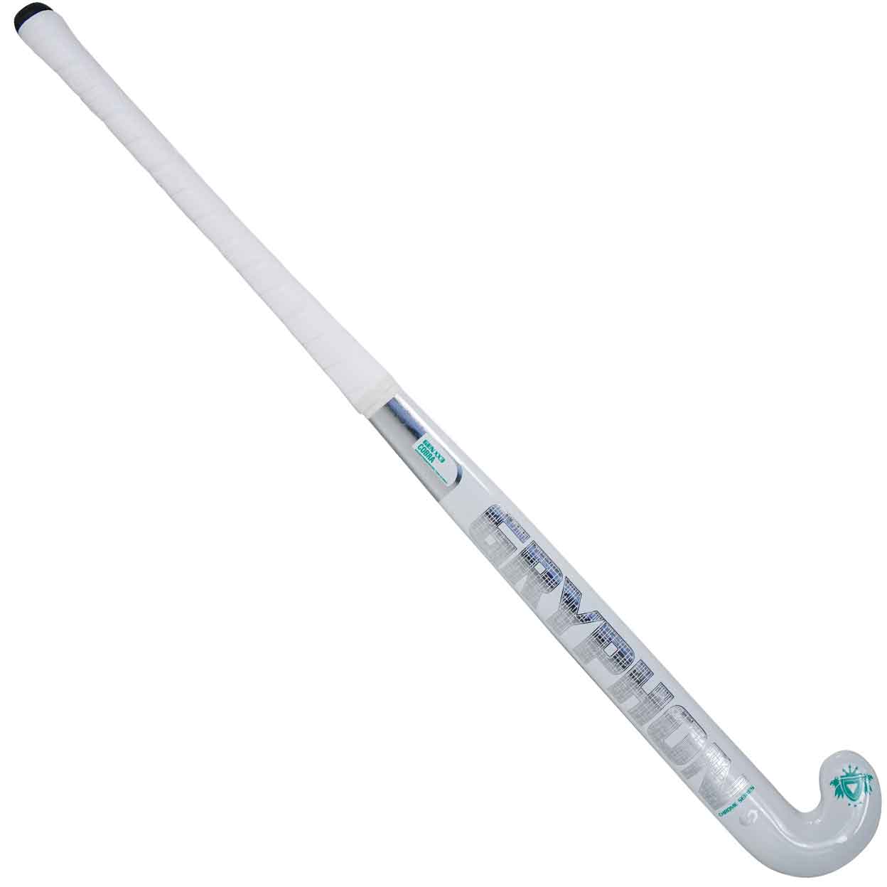 back of the Gryphon Cobra Pro Indoor Composite Field Hockey Stick