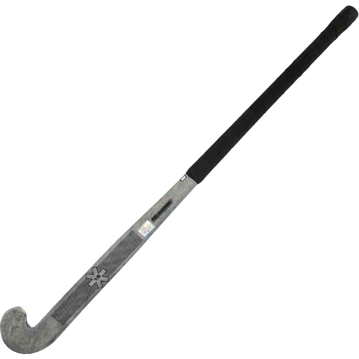front of the Osaka Futurelab 20 NXT Indoor Composite Field Hockey Stick
