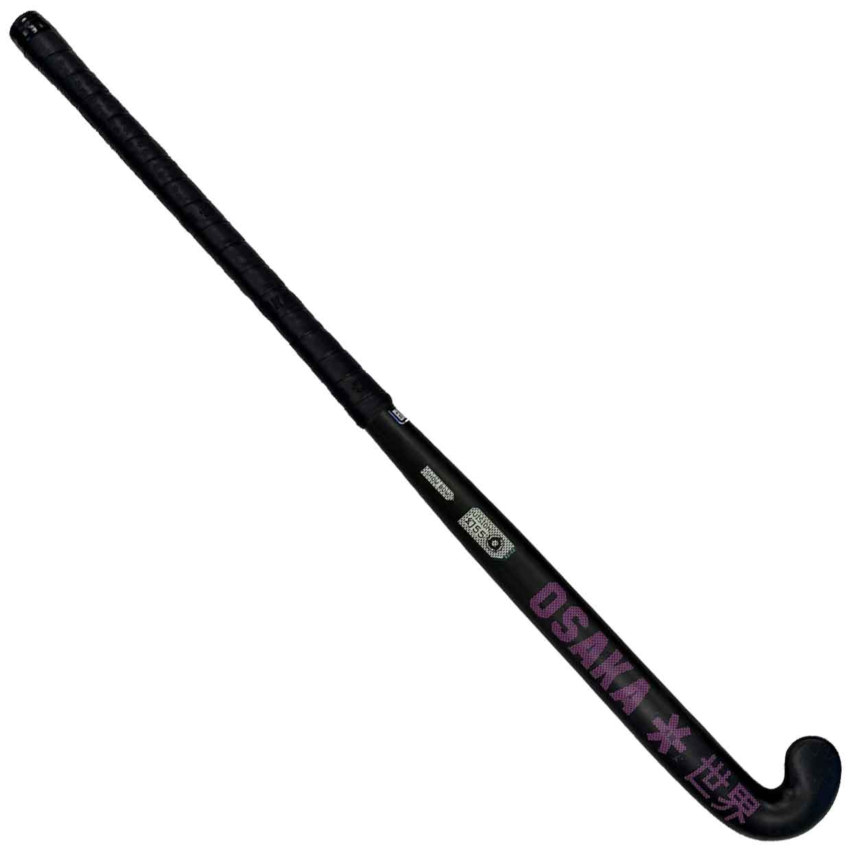 back of the Osaka Vision 55 Show Bow Composite Field Hockey Stick