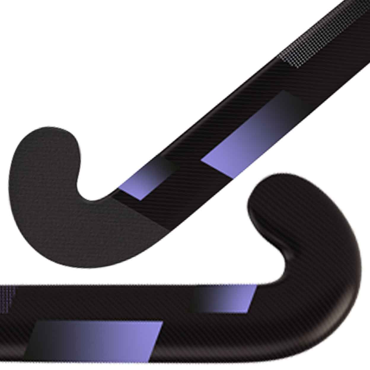 Close up of the Ritual Precision 10 Indoor Composite Field Hockey Stick