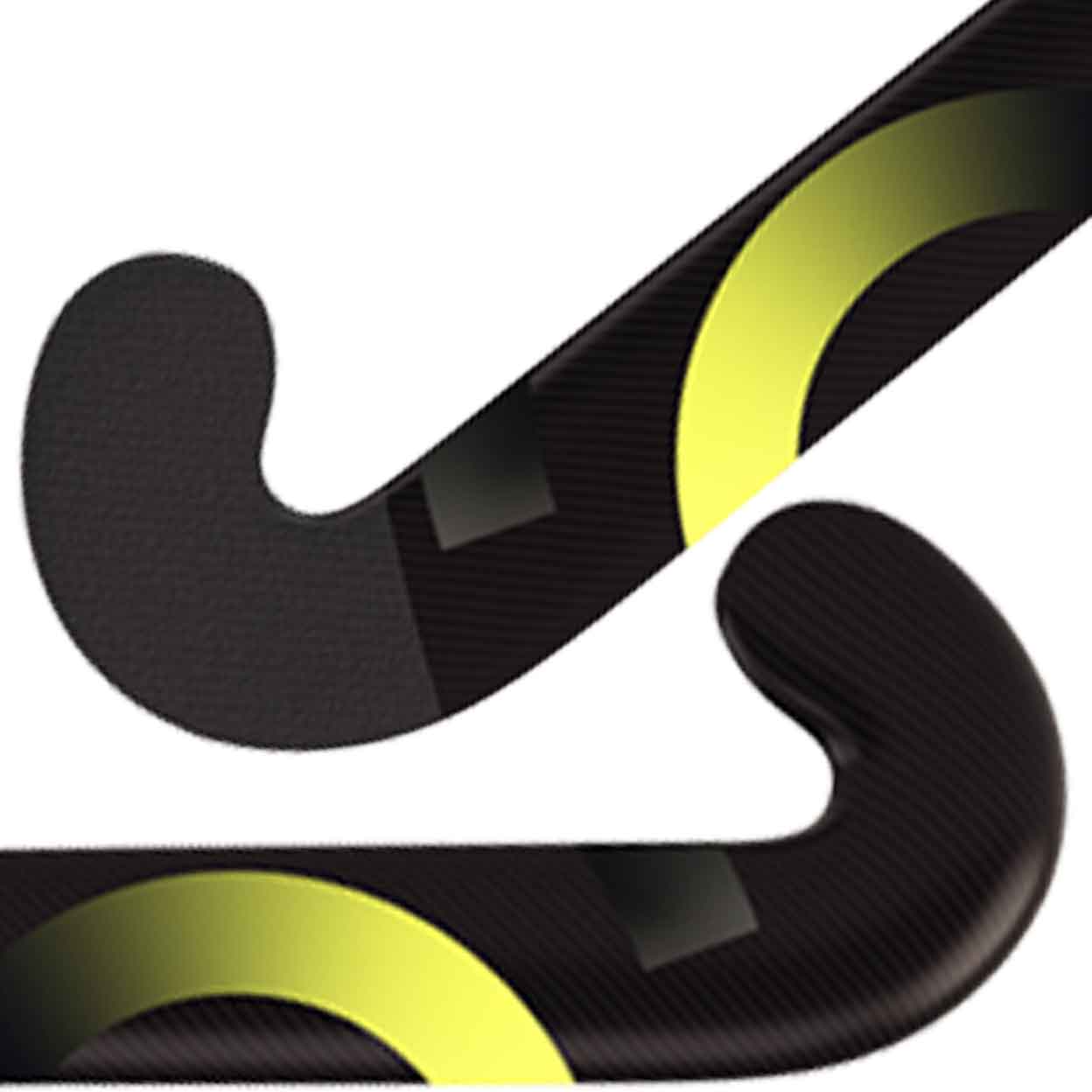 Close up of the Ritual Specialist 95 Composite Field Hockey Stick