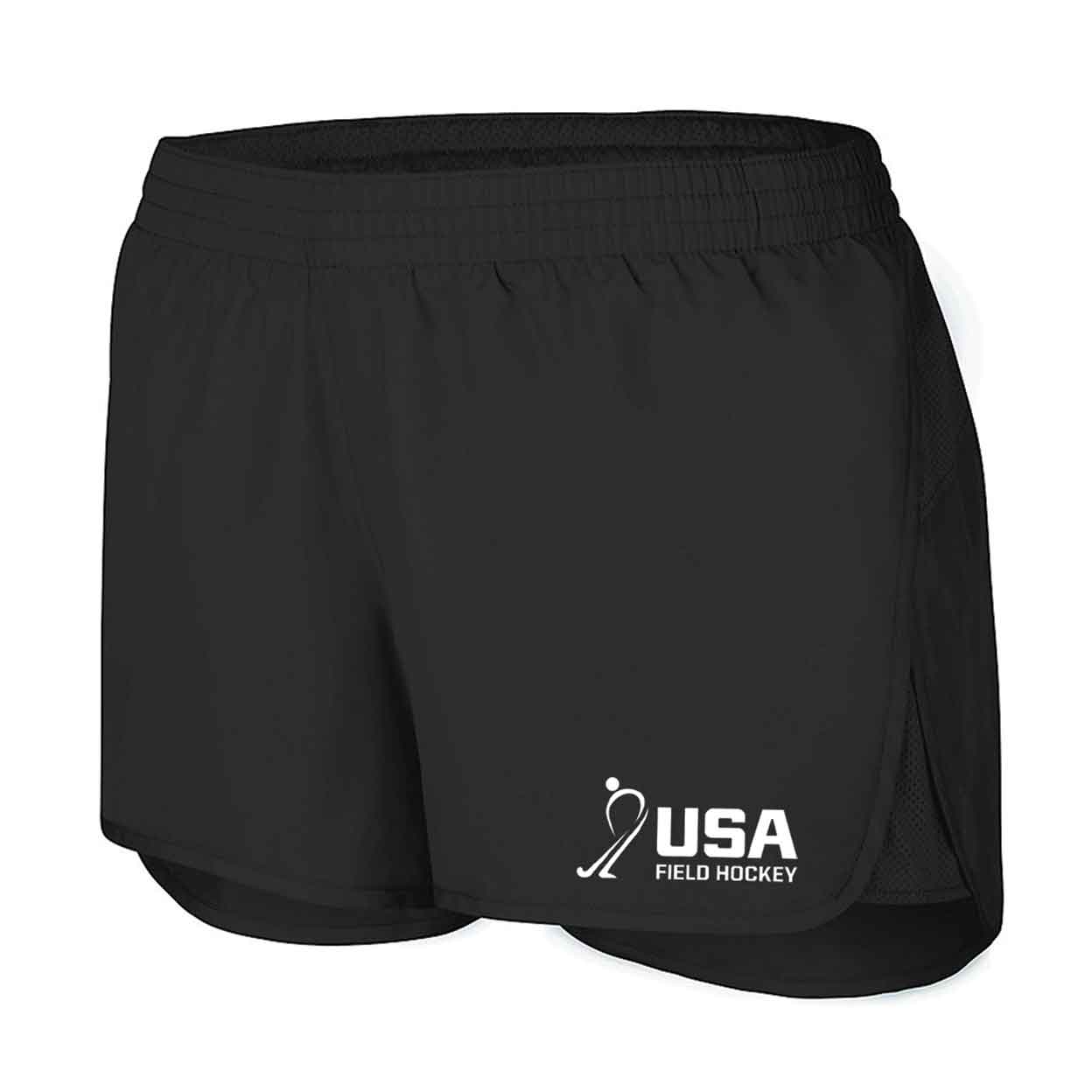 Black USA Field Hockey Wayfarer Shorts