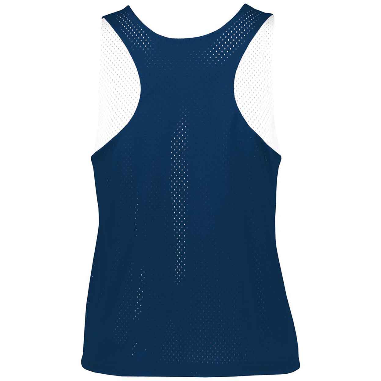 Augusta Ladies Mesh Reversible Pinnie blue back