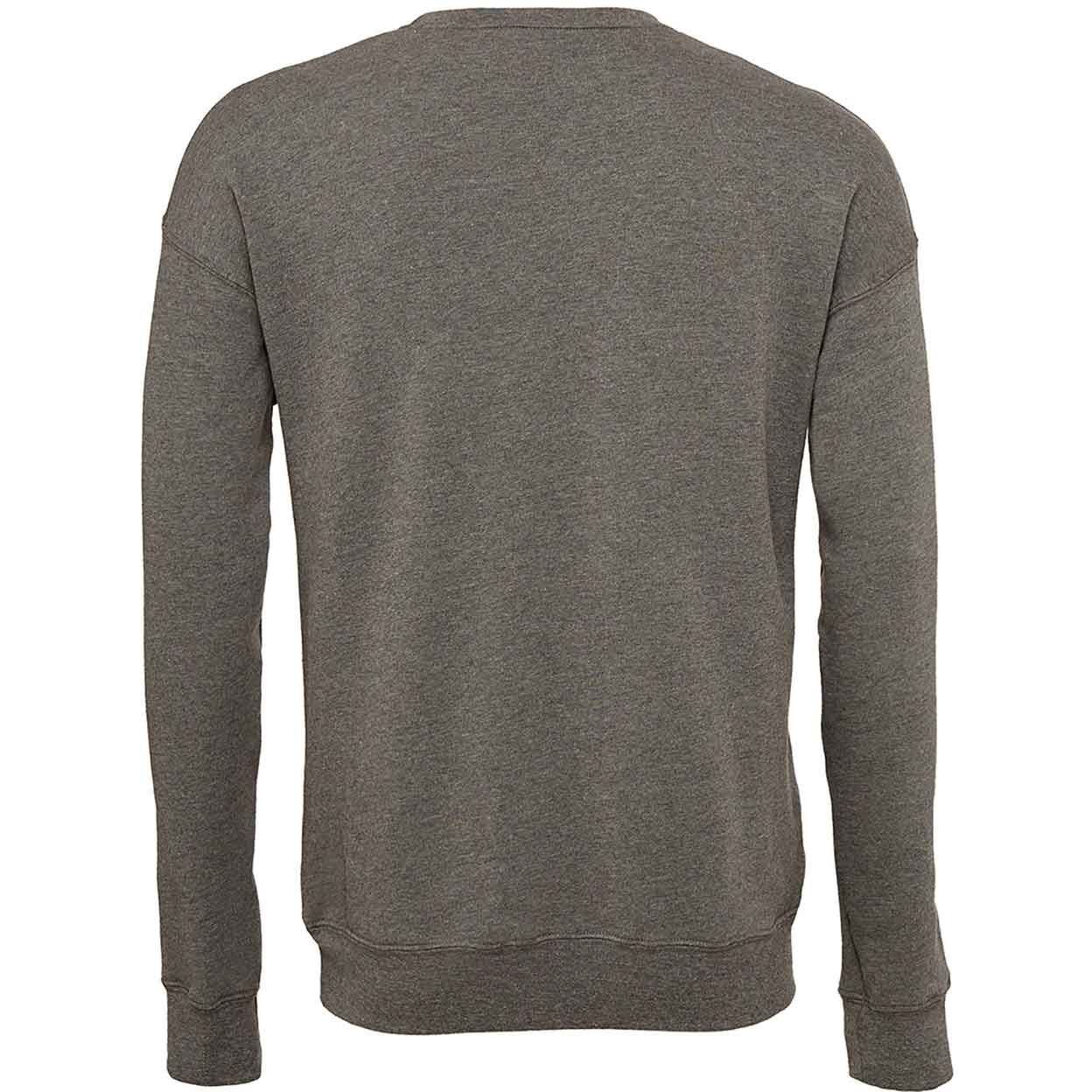 Back of the grey USA Field Hockey Unisex Crewneck Sweatshirt