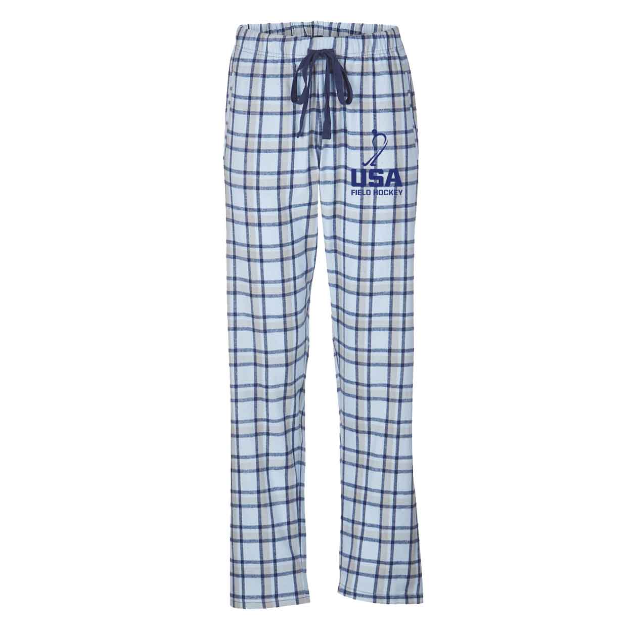 Light blue USA Field Hockey Women's Flannel Pants
