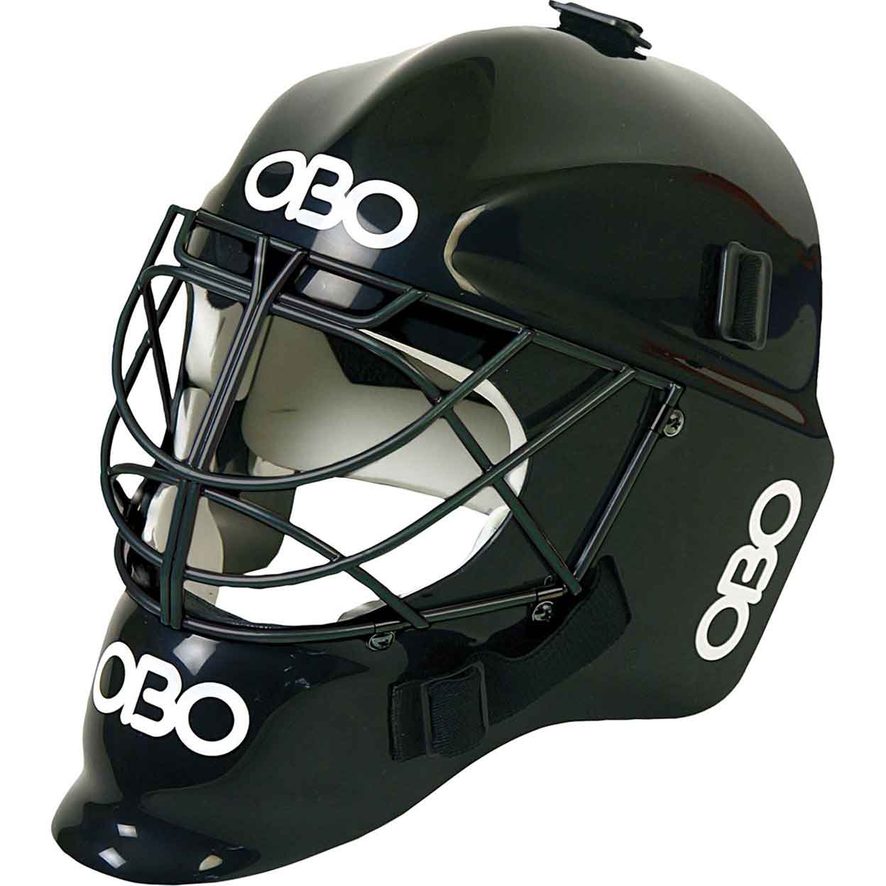 Black OBO PE Goalkeeping Helmet
