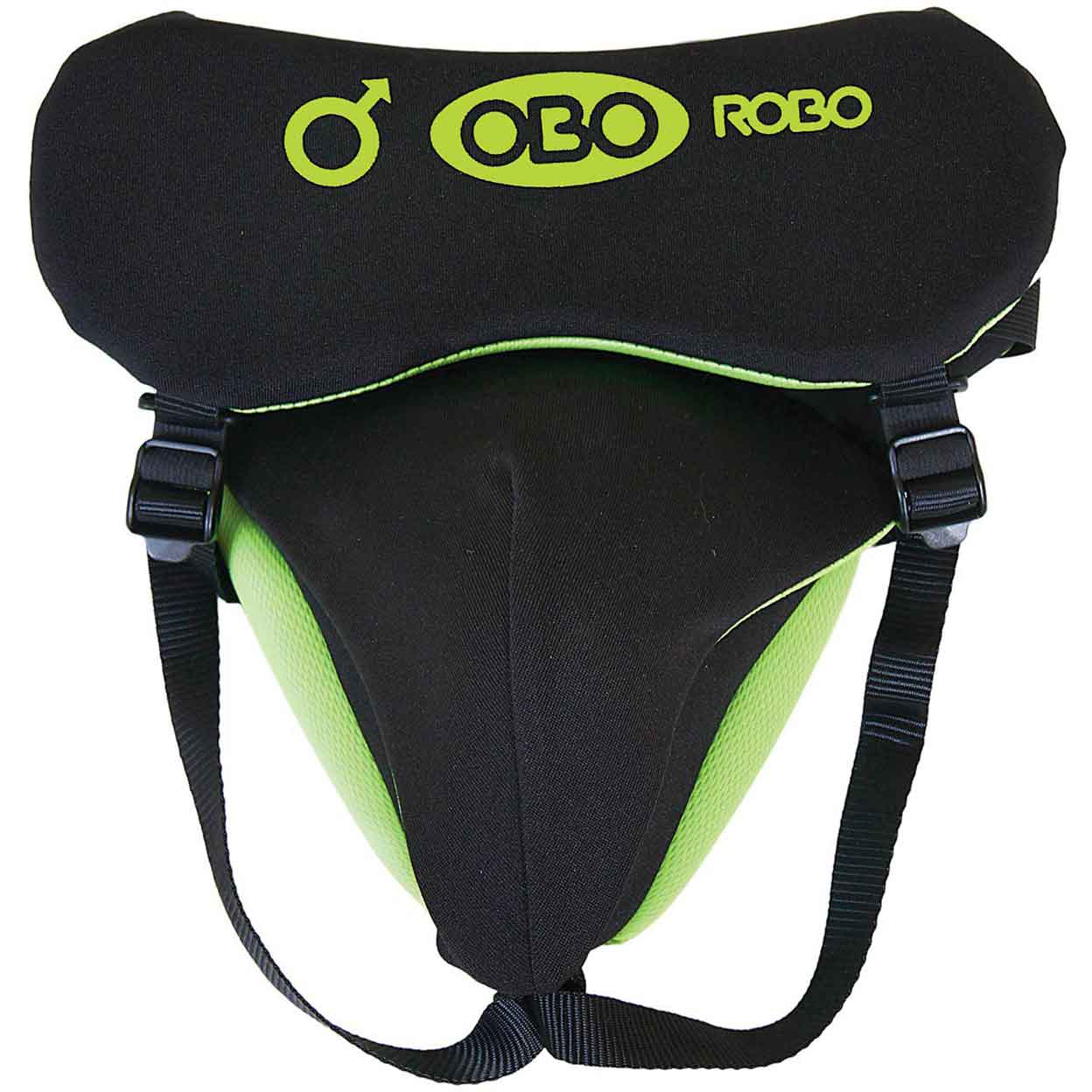 front of the OBO Robo Men's Groin Protector