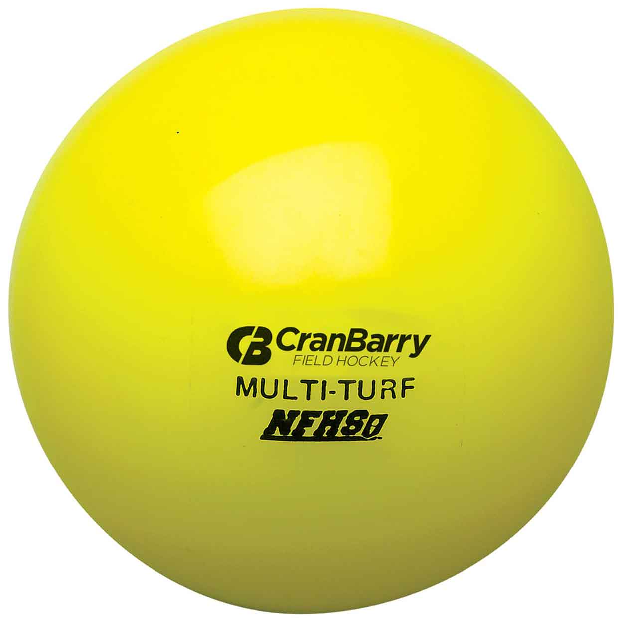Cranbarry Multi-Turf NFHS Field Hockey Game Ball - Dozen in yellow