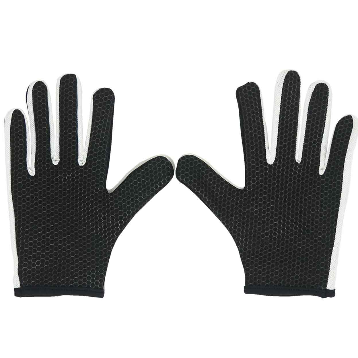 palms of both hands of the Gryphon G-Fitt Field Hockey Gloves