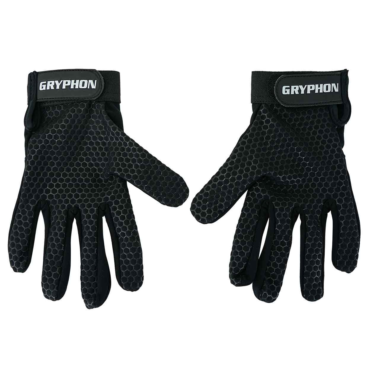 Palms a pair of Gryphon G Fit G5 Hockey Gloves