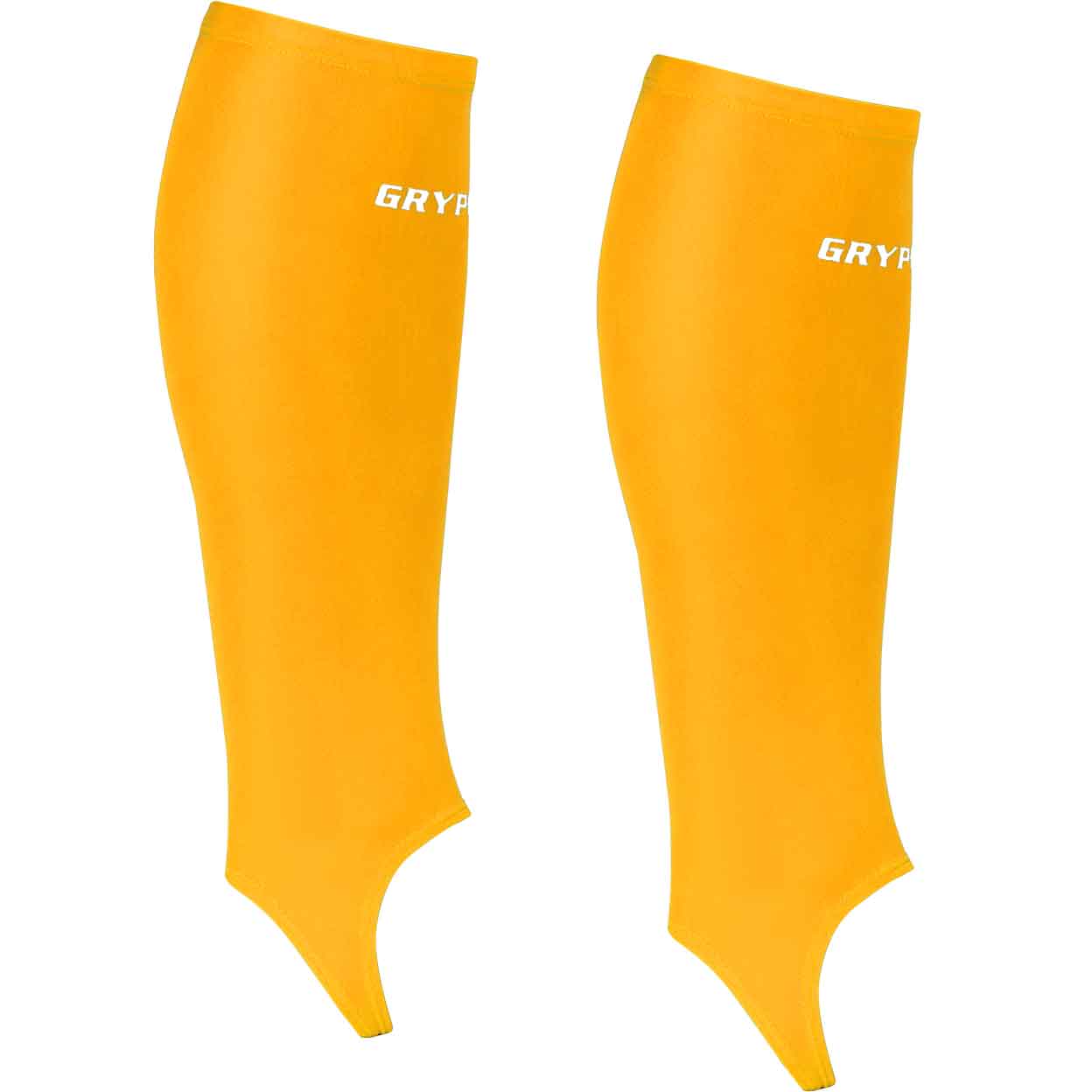 pair of yellow gold Gryphon Shinguard Socks
