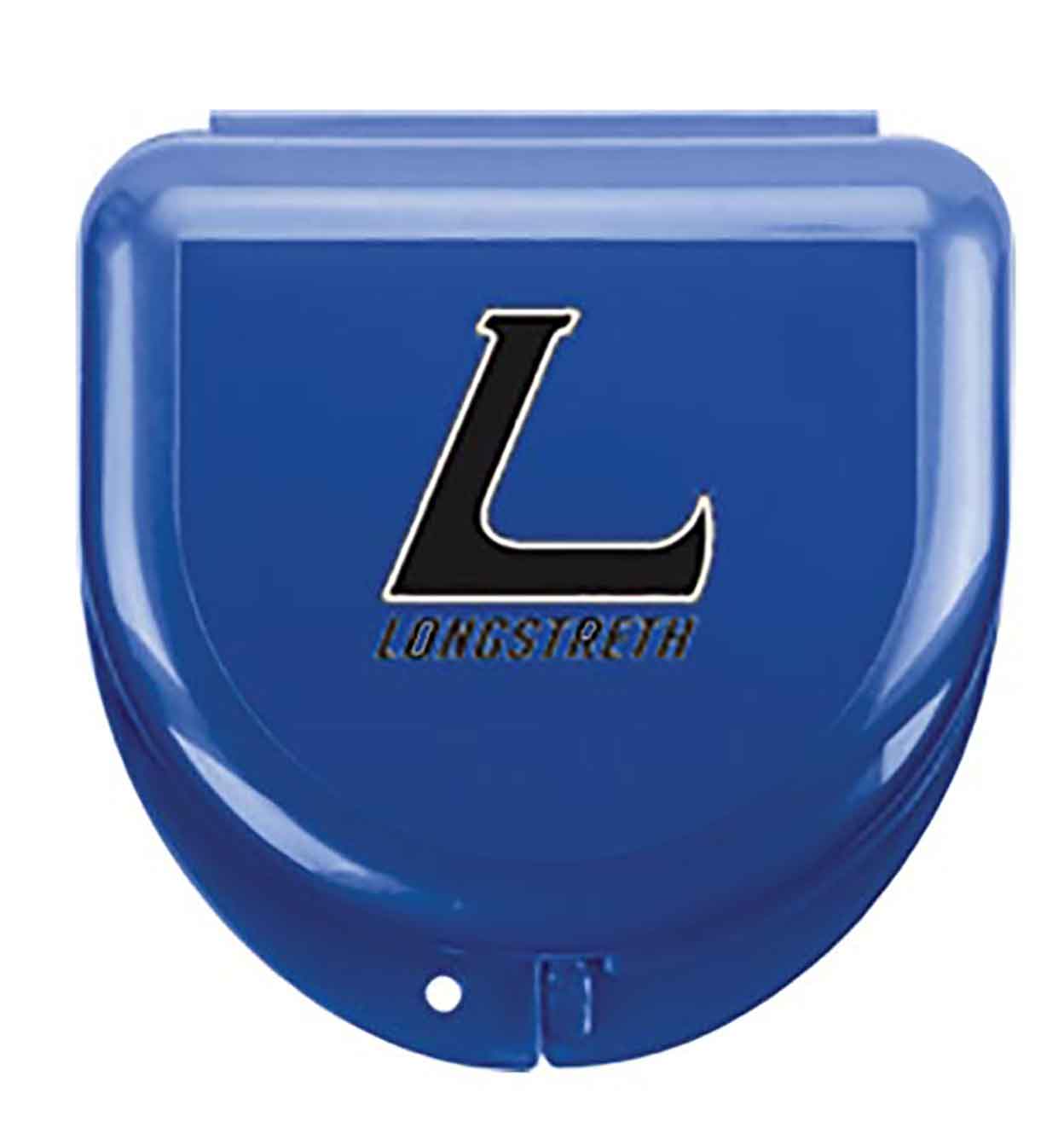 blue Longstreth Pearlized Mouthguard Case