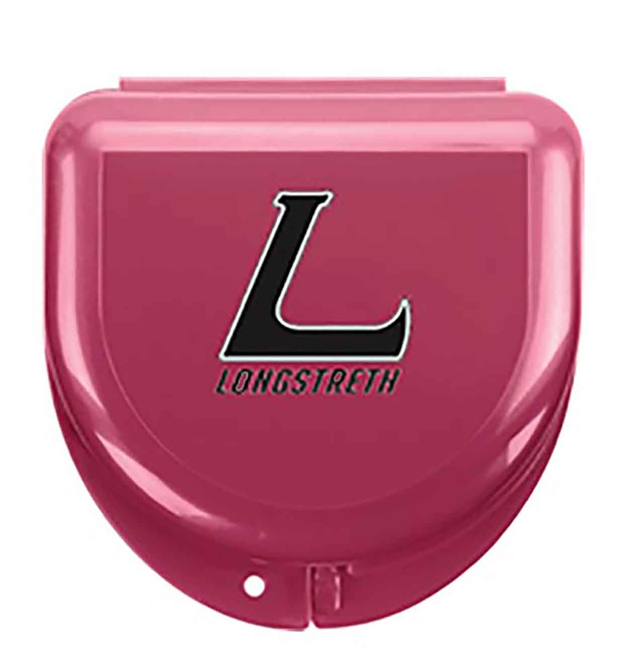 pink Longstreth Pearlized Mouthguard Case