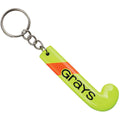 Yellow Grays Field Hockey Stick Key Chain