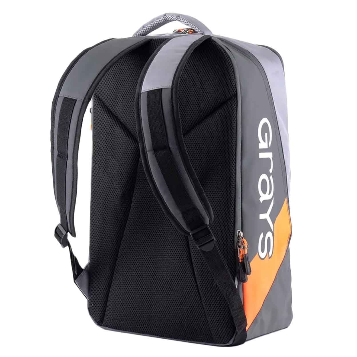 back of the grey Grays XI-X Backpack