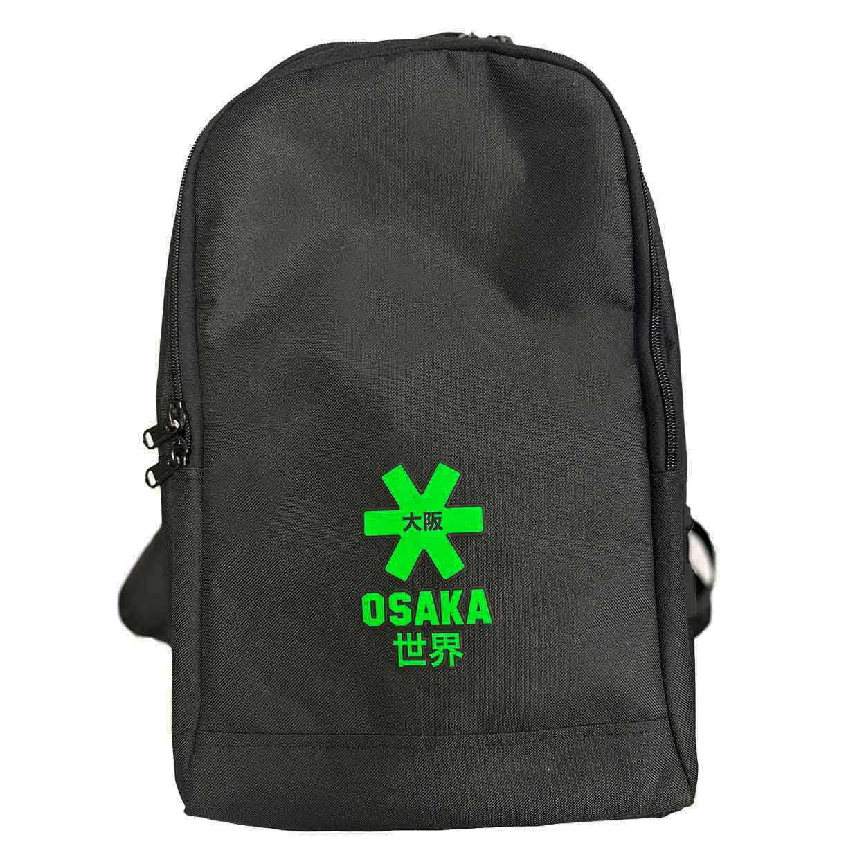 Front of the Black Osaka field hockey backpack