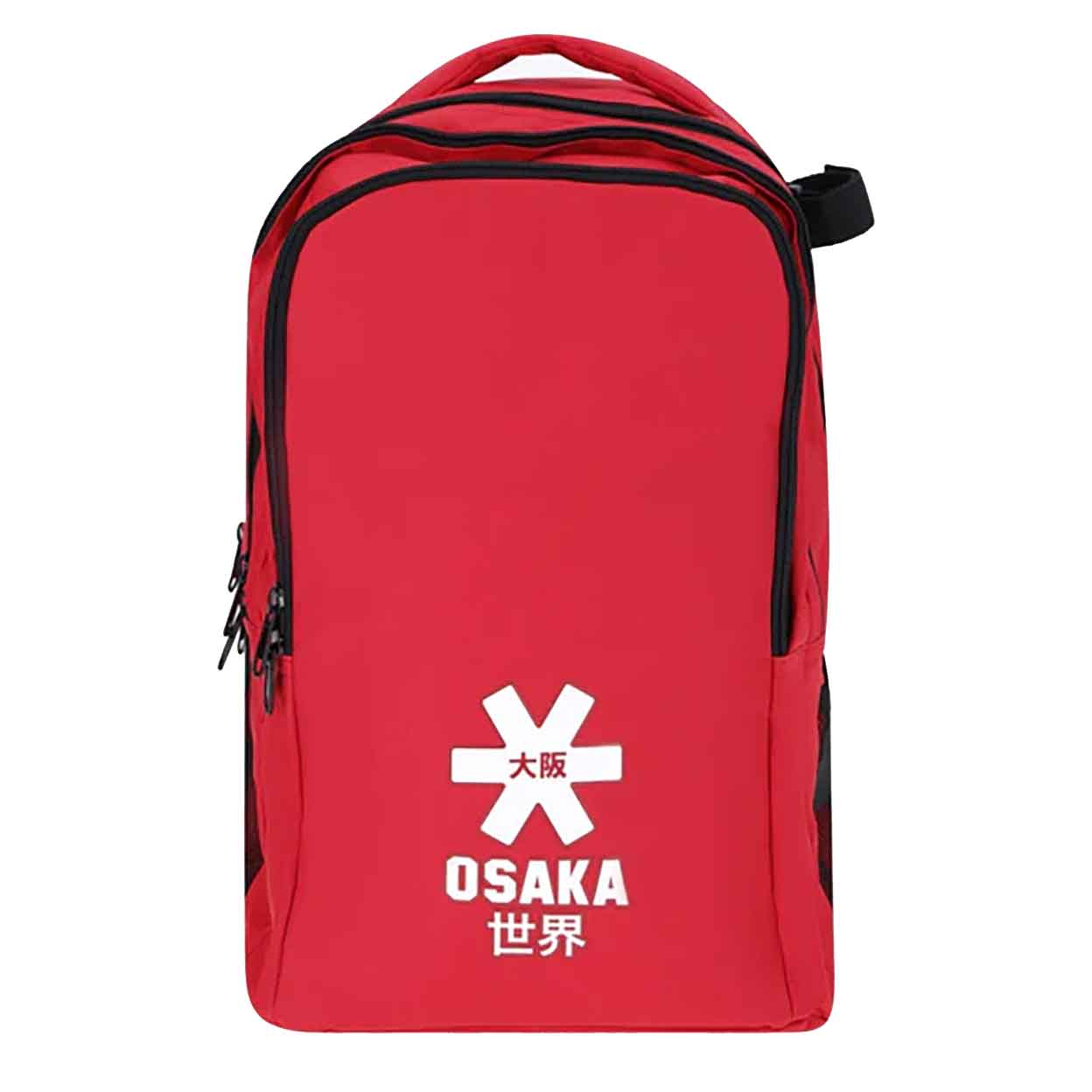 front of the red Osaka Backpack