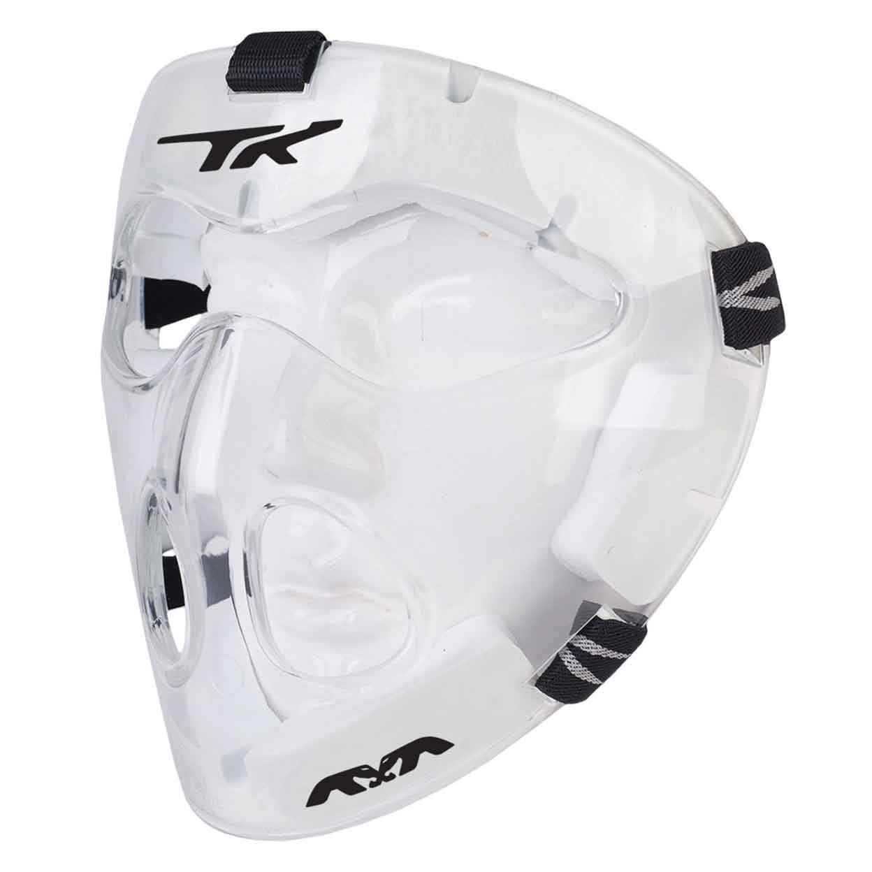 Side view of the clear TK2 Field Hockey Player Mask