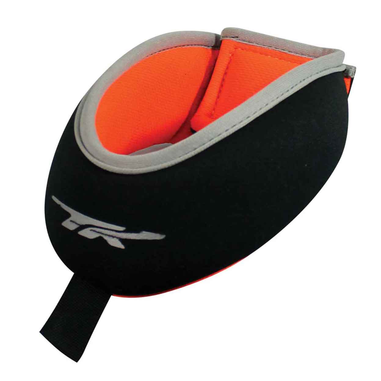 angled view of TK Total 3.1 Throat Protector