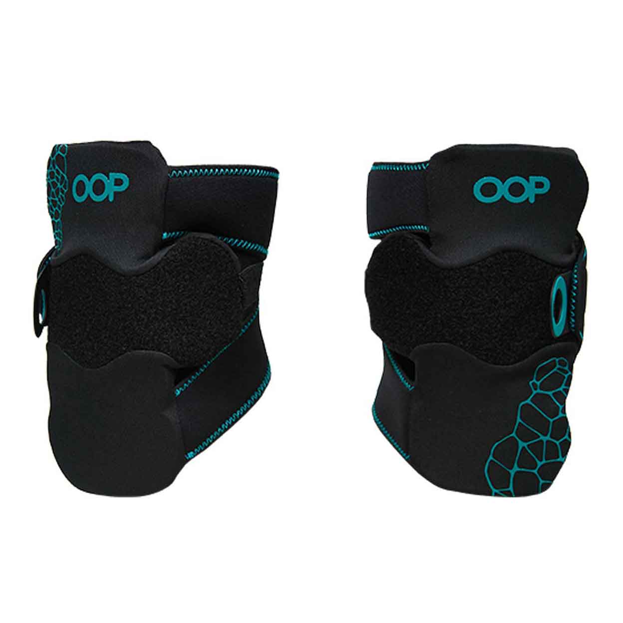 fronts of a pair of OBO OOP Bees Knee Protectors