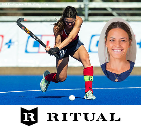 Sponsored field hockey player Amanda Magadan