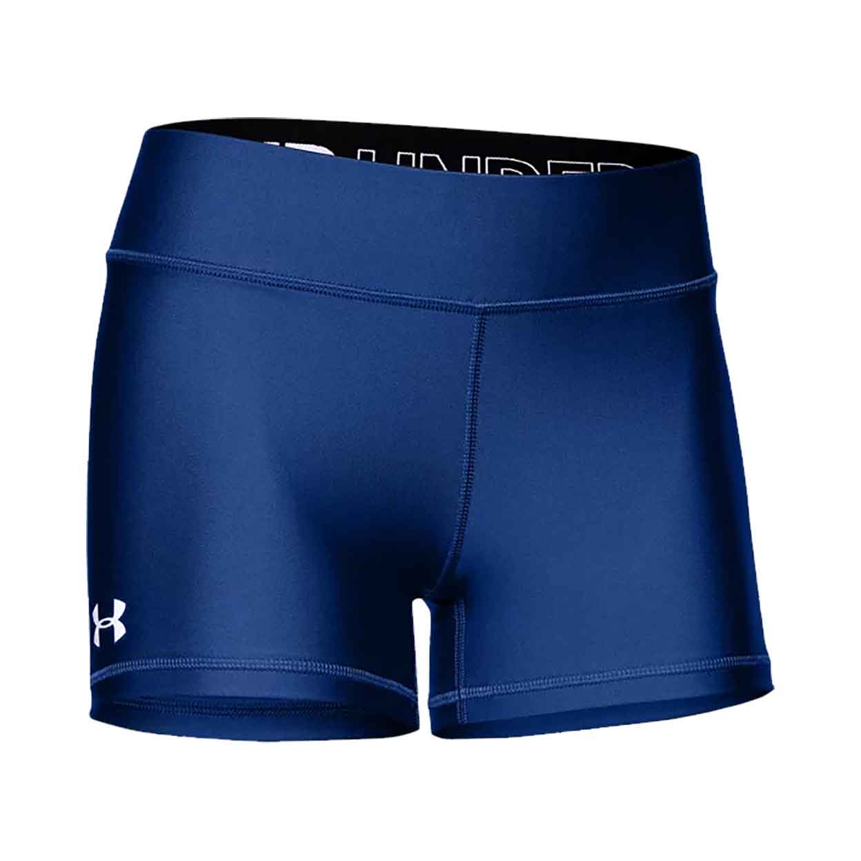 Blue Under Armour Team Shorty 3 Inch Compression Shorts