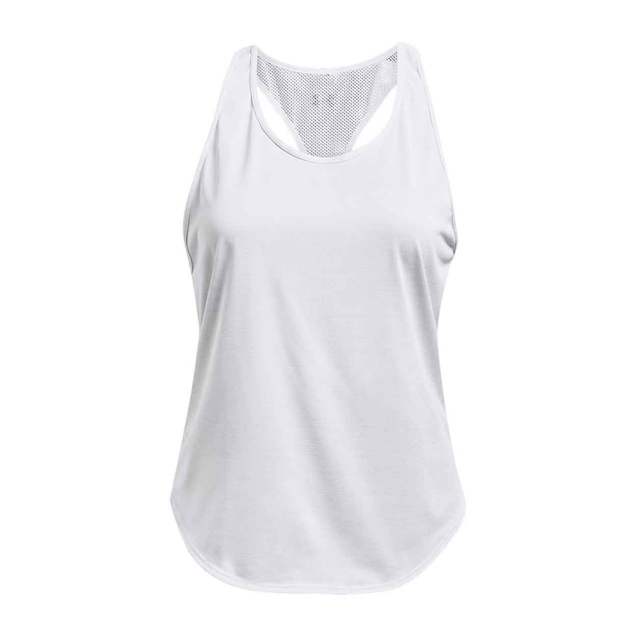 White Under Armour Vent Tank Top